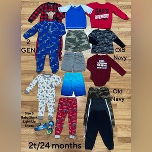 Boys 2t/24 Months Clothes Bundle